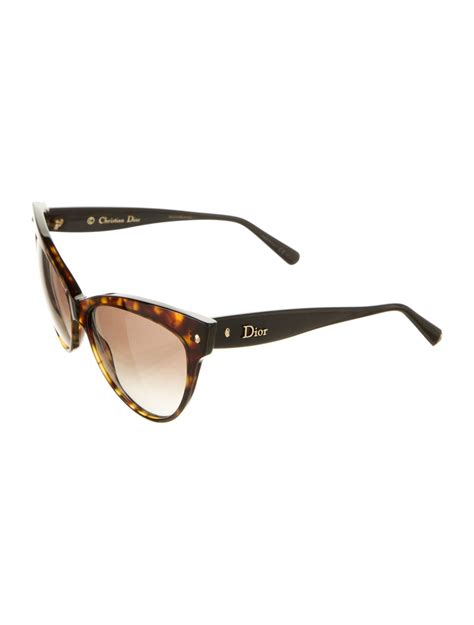 dior cat eye sunglasses tortoise